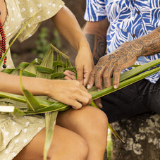 tressage paniers Nuku Hiva