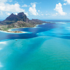 Bora Bora aerial