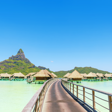Villas sur l'eau à Bora Bora