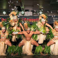 Groupe de danseur à la Ori Tahiti Nui Competition 2025