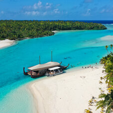 Cook Islands / Aitutaki - One Foot Island
