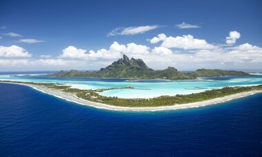 Bora Bora mit Lagune