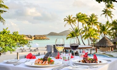 Hotel le Bora Bora by Pearl Resorts - Dinner with a view