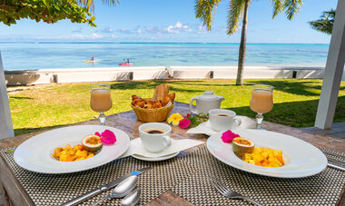 Moorea Beach Lodge - Breakfast