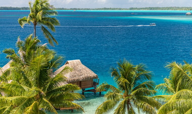 Bora Bora - Maitai  hotel - End of Pontoon Overwater