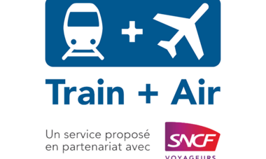 Air Tahiti Nui Train + Air TGV logo Air Tahiti Nui Train + Air TGV logo