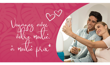 SPECIAL VALENTINE CLUB TIARE DEAL OFFRE CLUB TIARE MILES ST VALENTIN