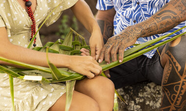 tressage paniers Nuku Hiva