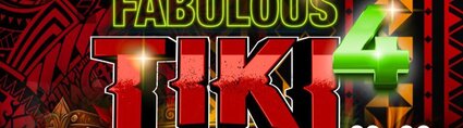 Affiche Fabulous Tiki Weekend 2024 provisoire